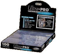 Ultra Pro 9 Pocket Platinum Holo Pages